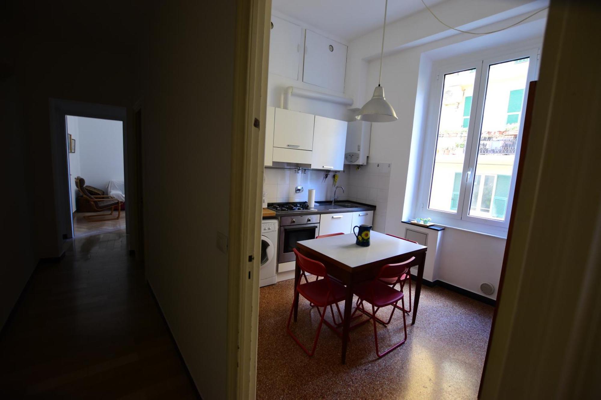 La Casa Sulla Mattonata, Con Vista Vicino Stazione Principe Genua